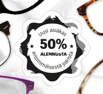  Uusi asiakas - 50% alennusta ensimm�isest� parista 